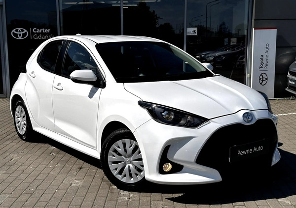 Toyota Yaris cena 65900 przebieg: 66241, rok produkcji 2021 z Jutrosin małe 191